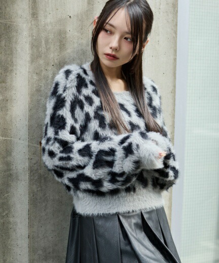 楽天市場】【SS限定SALE 3299円→2936円】レオパードシャギーショート