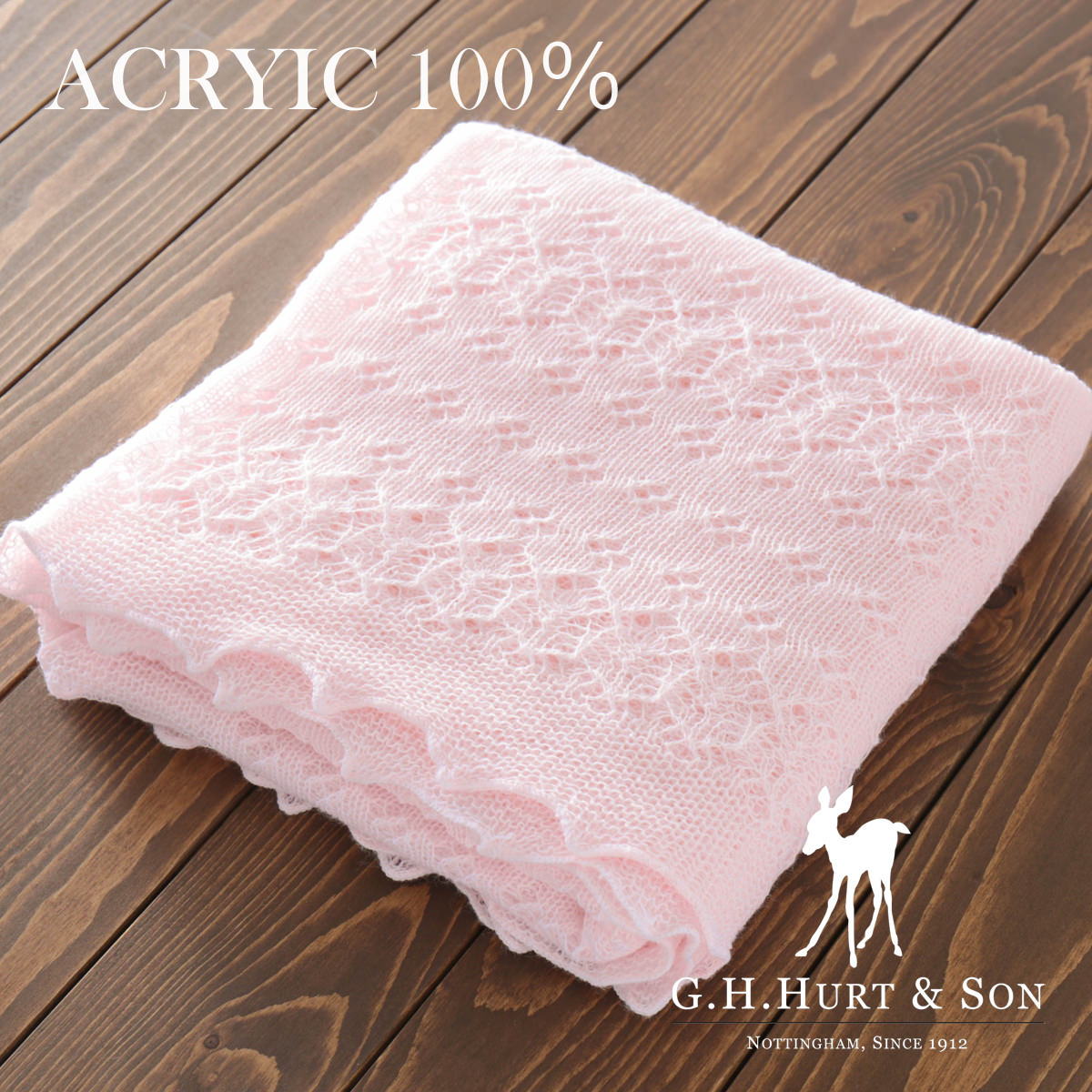 楽天市場】G.H.HURT&SON ジーエイチハートアンドサン おくるみ