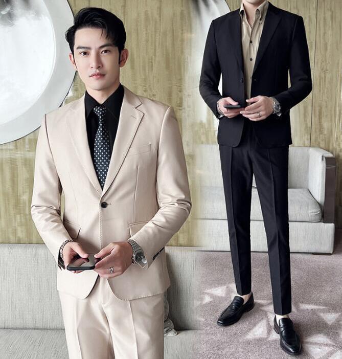 楽天市場】【送料無料】S~5XL スーツセット メンズ セットアップ 紳士