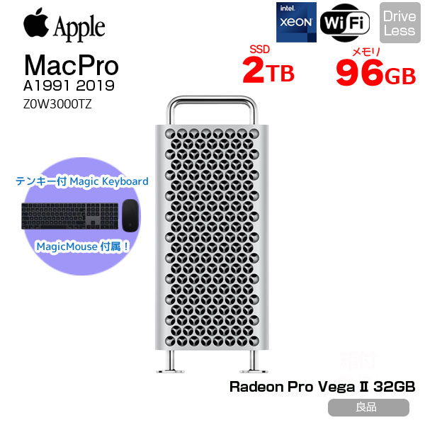 楽天市場】【中古】Apple Mac Pro Z0W3 A1991 2019 Radeon Pro Vega II