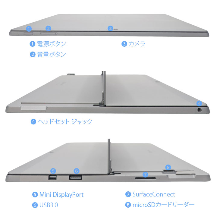 楽天市場】Microsoft Surface Pro5 [Core i5 7300U メモリ8G SSD256G