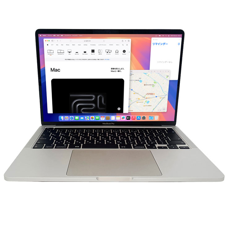 楽天市場】【中古】Apple MacBook Pro 13.3inch MNEP3J/A A2338 2022