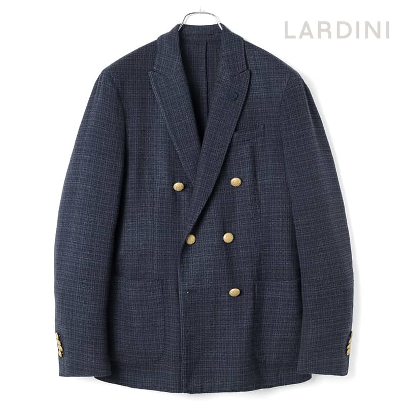 楽天市場】LARDINI / ラルディーニ｜製品染めウールシルクジャカード6B