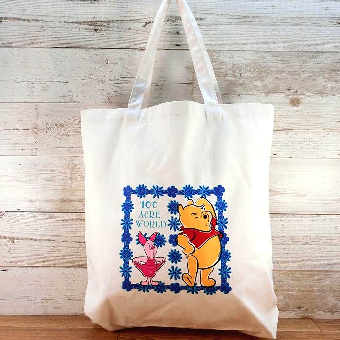 楽天市場】日本製 ディズニー くまのプーさん トート トートバッグ 100