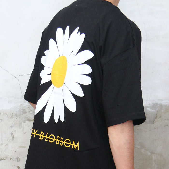 楽天市場】バックプリントTシャツ [M便 1/1] 花柄tシャツ メンズ t