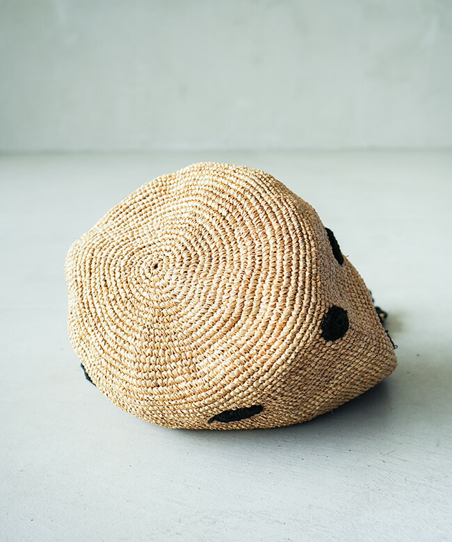 楽天市場】[madrague6]【付属品あり】NORO(ノロ) ドットかごバッグ