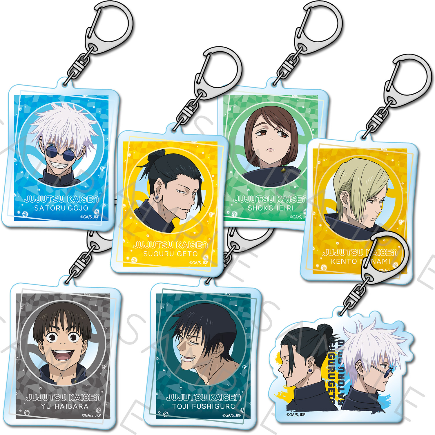 楽天市場】『呪術廻戦』 -懐玉・玉折- アクリルキーホルダー YA(五条悟