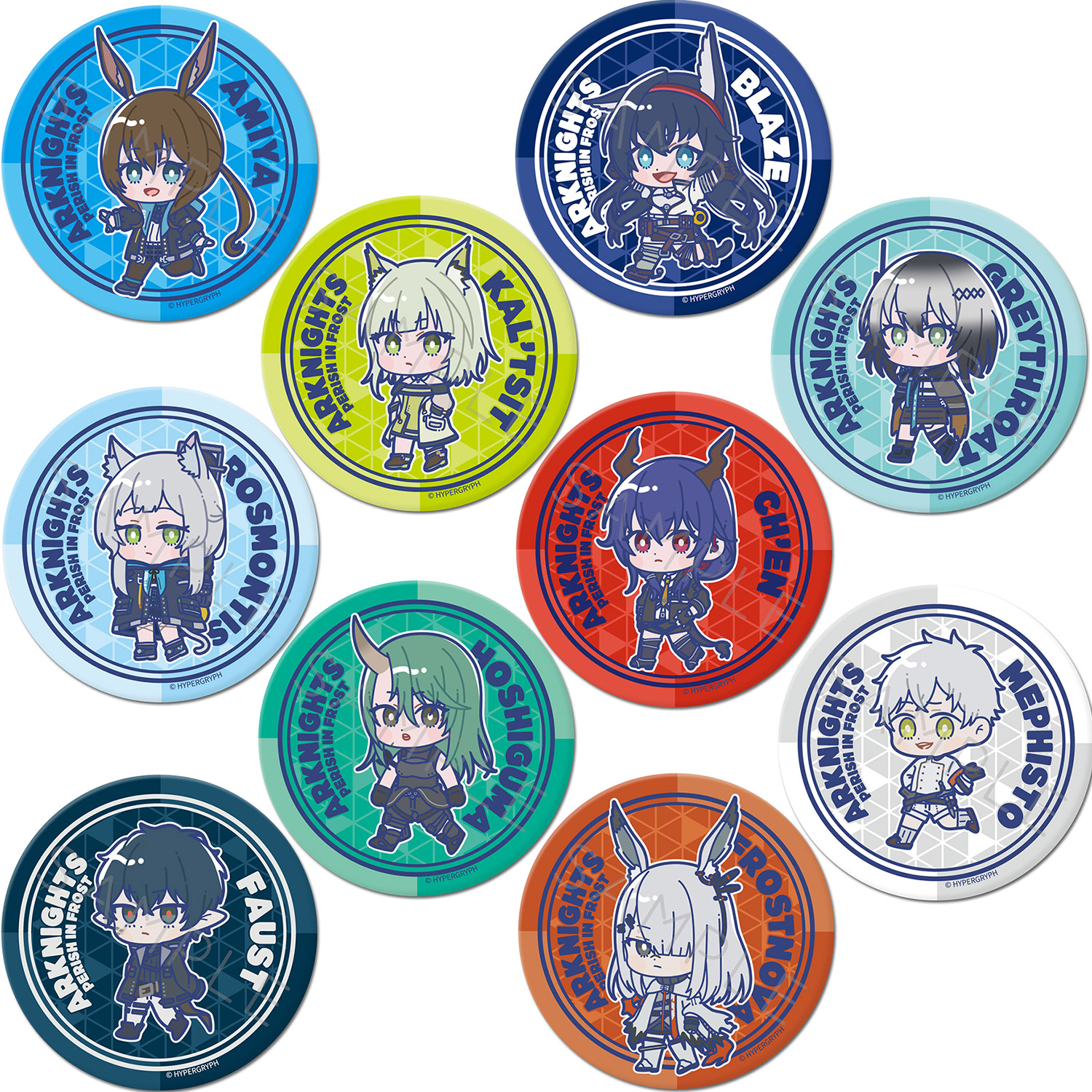 楽天市場】アークナイツ【冬隠帰路/PERISH IN FROST】 3way缶バッジ