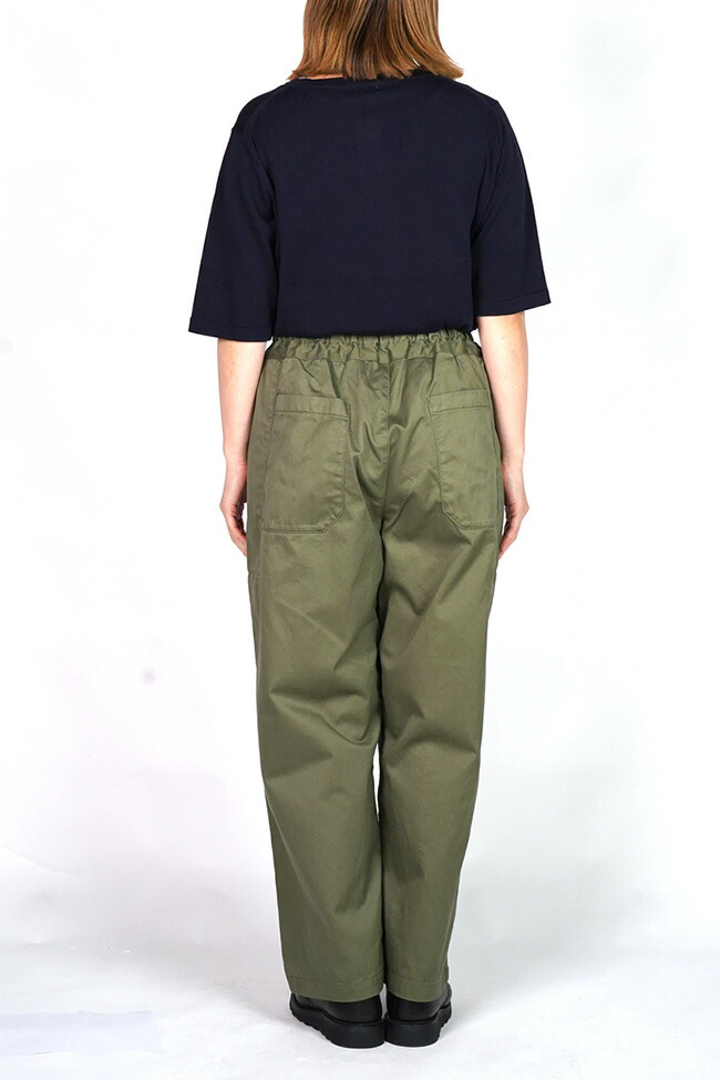 楽天市場】homspun ホームスパン 高密度 ウェポン ひもワイドパンツ