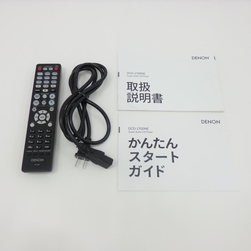 楽天市場】DENON デノン/CDプレーヤー/DCD-1700NE/DCCN122200288