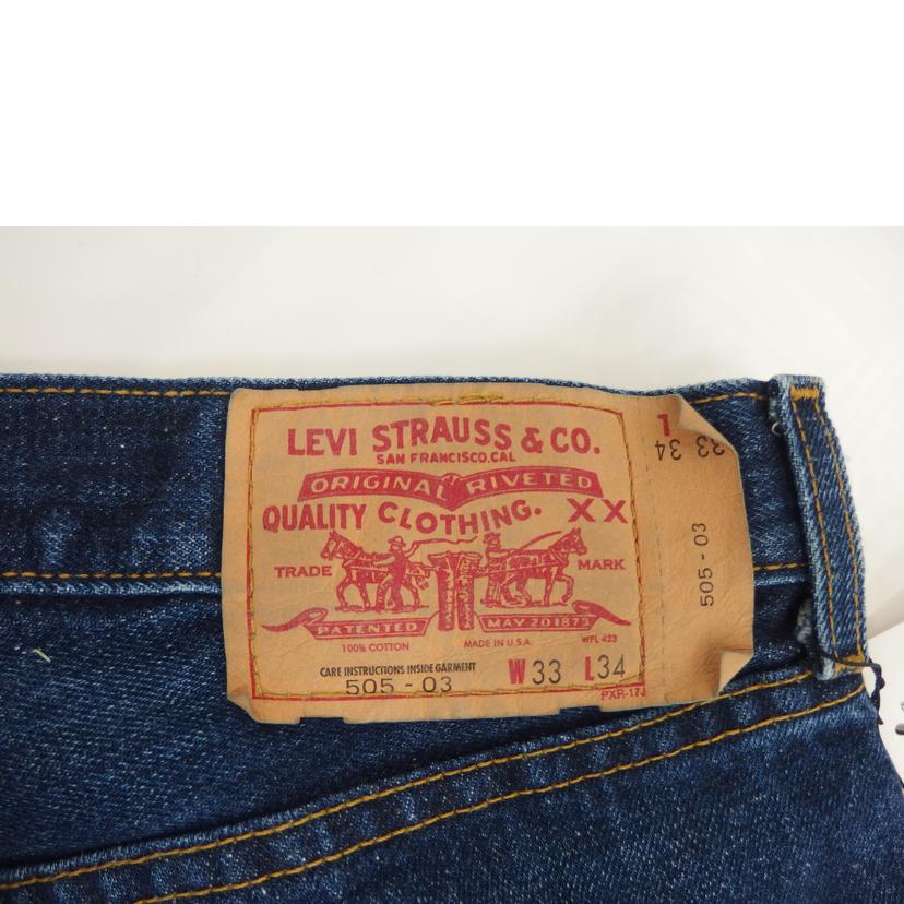 楽天市場】Levi's リーバイス/505-03/ボタン裏379/デッドストック/505
