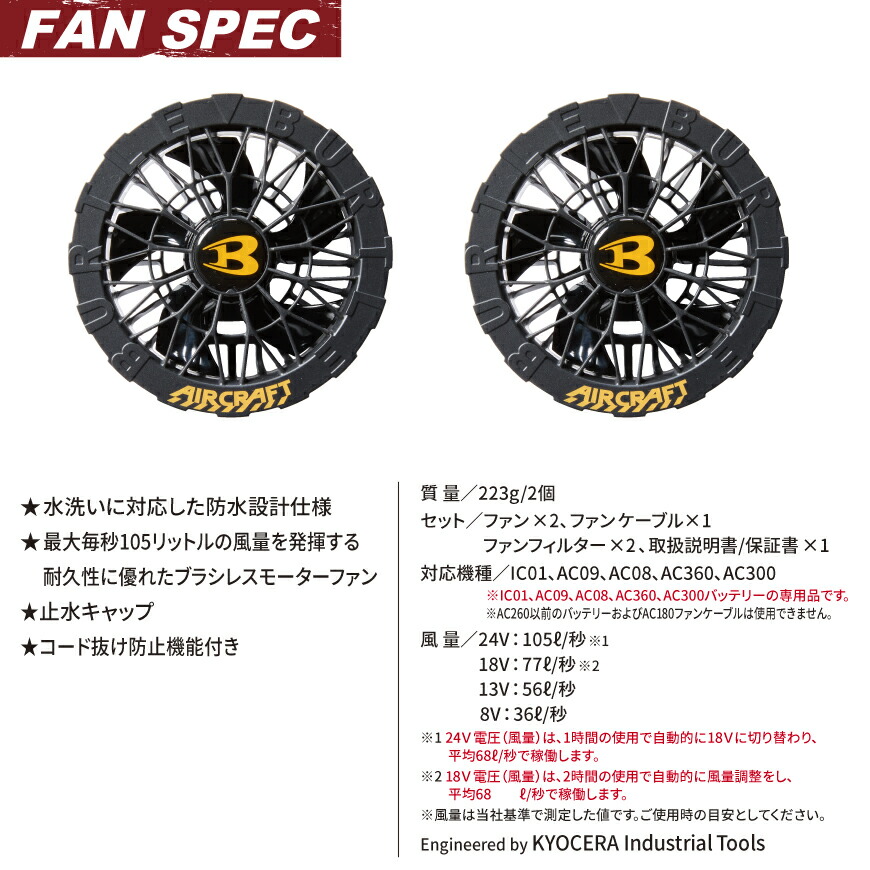 楽天市場】【 2025モデル 】 バートル BURTLE AC09 リチウムイオン