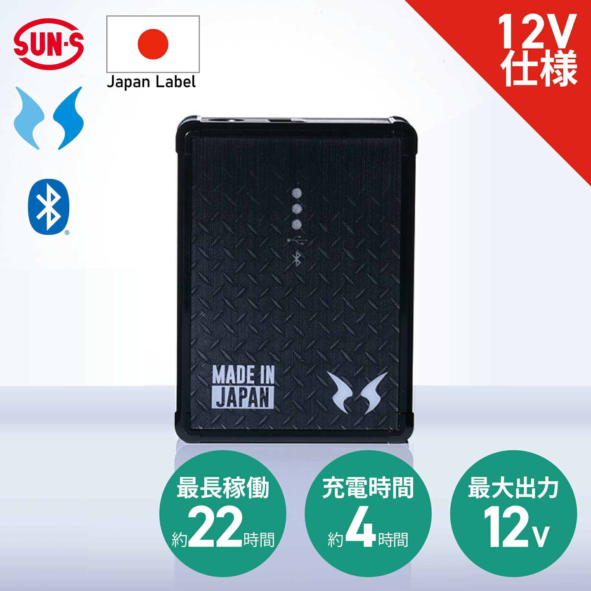 楽天市場】空調風神服 サンエス rd9090j リチウムイオンバッテリー