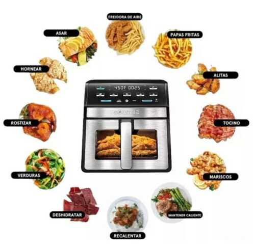 楽天市場】GOURMIA デジタル エアーフライヤー GAF858 グルミア