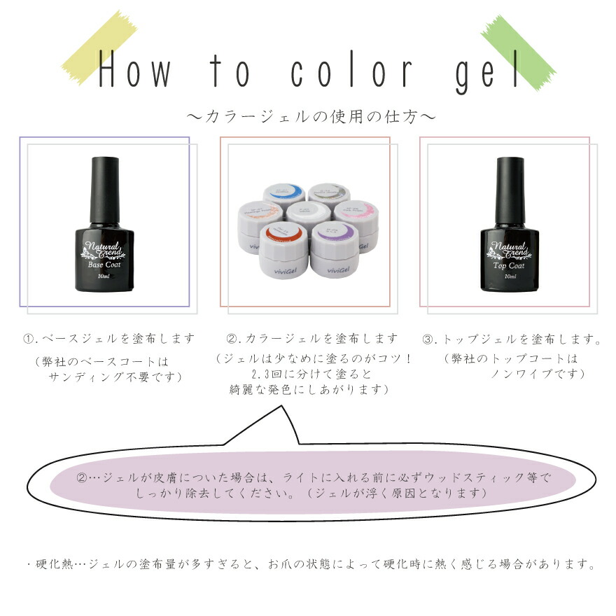 楽天市場】ジェルネイルカラージェル 3色 ジェルネイルカラー ジェル