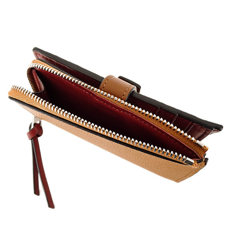 楽天市場】ロエベ LOEWE レディース 2つ折り財布 SLIM ZIP BIFOLD