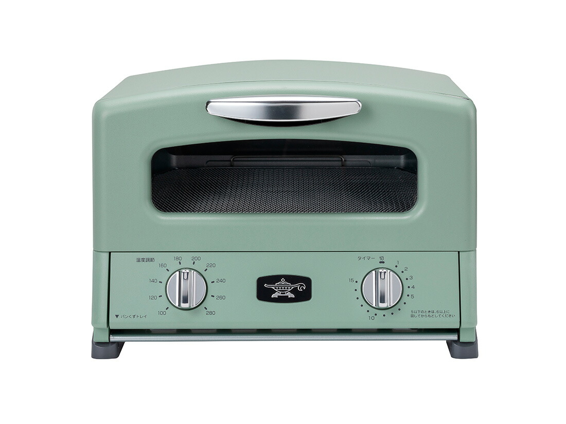 楽天市場】アラジン 4枚焼きグラファイトグリル&トースター グリーン