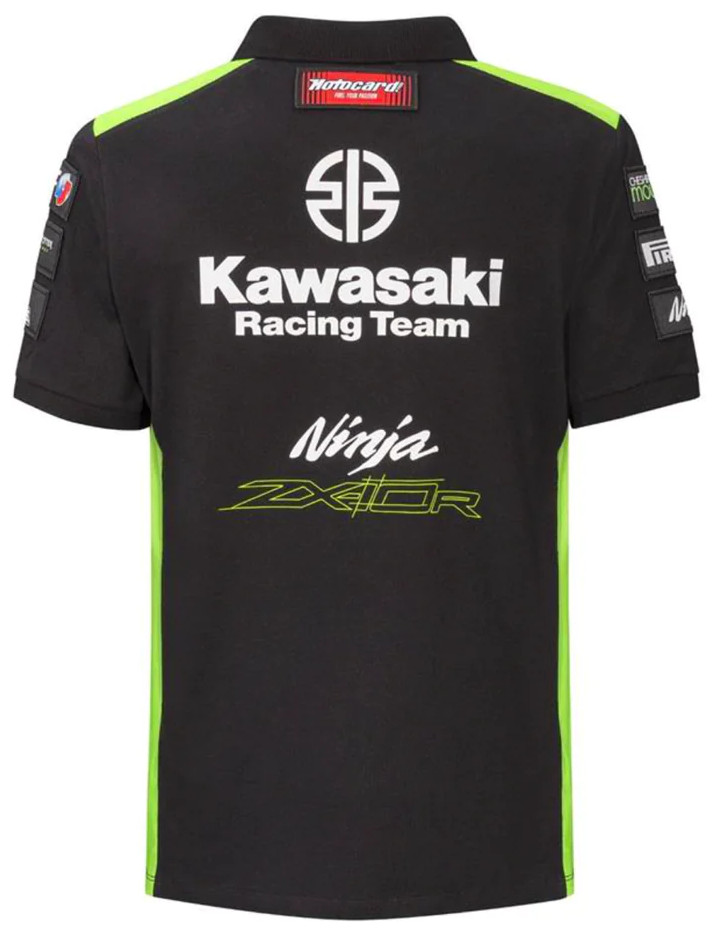 楽天市場】スーパーバイクファクトリー カワサキレーシングポロシャツ