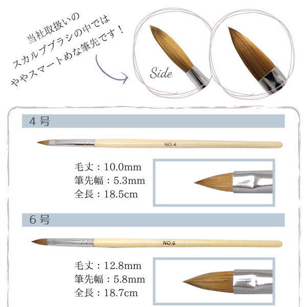 楽天市場】アクリルリキッド アクリルパウダー スカルプブラシ ネイル