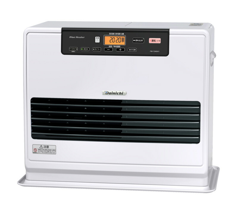 楽天市場】ダイニチ Dainichi 石油ファンヒーター FW-72NDX1-W ムーン