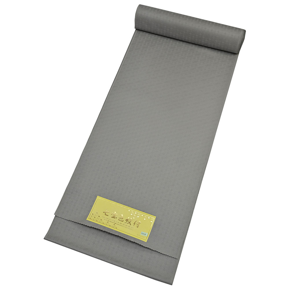 楽天市場】東レ シルック 色無地 七宝文様 色紋付 グリーン・黄・白