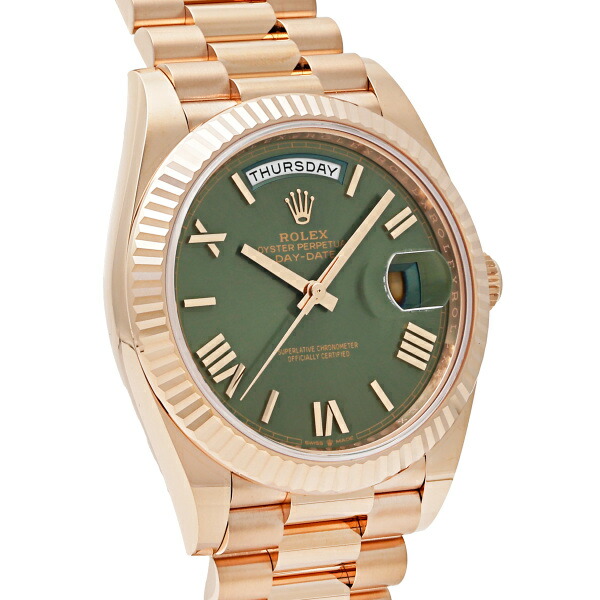 楽天市場】ロレックス ROLEX デイデイト 40 228235 オリーブグリーン
