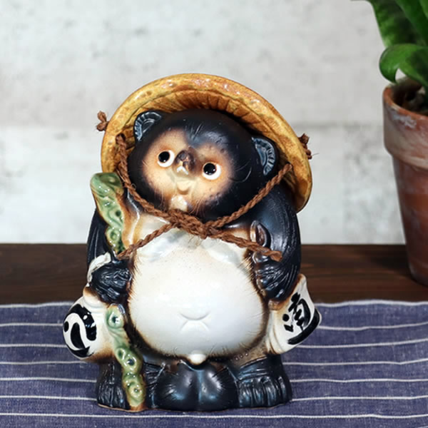 楽天市場】【38時間限定20%OFFクーポン配布中】信楽焼 6号ひねり狸