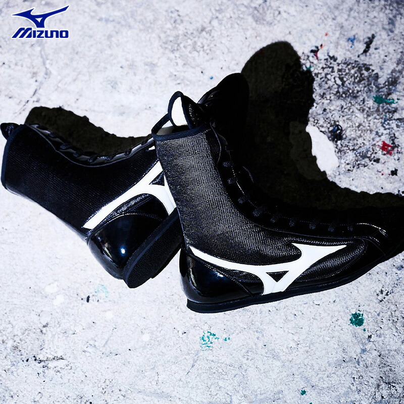 楽天市場】即納 貴重品 ミズノ ボクシングシューズ FINISHER MID