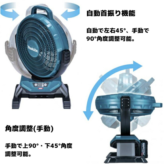 楽天市場】マキタ(makita) CF301DZ 充電式産業扇 14.4V/18V/AC100V