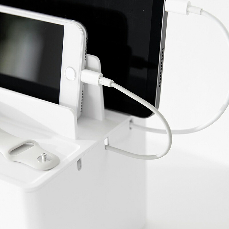 楽天市場】【 山崎実業 充電ステーション タワー 】 tower 充電