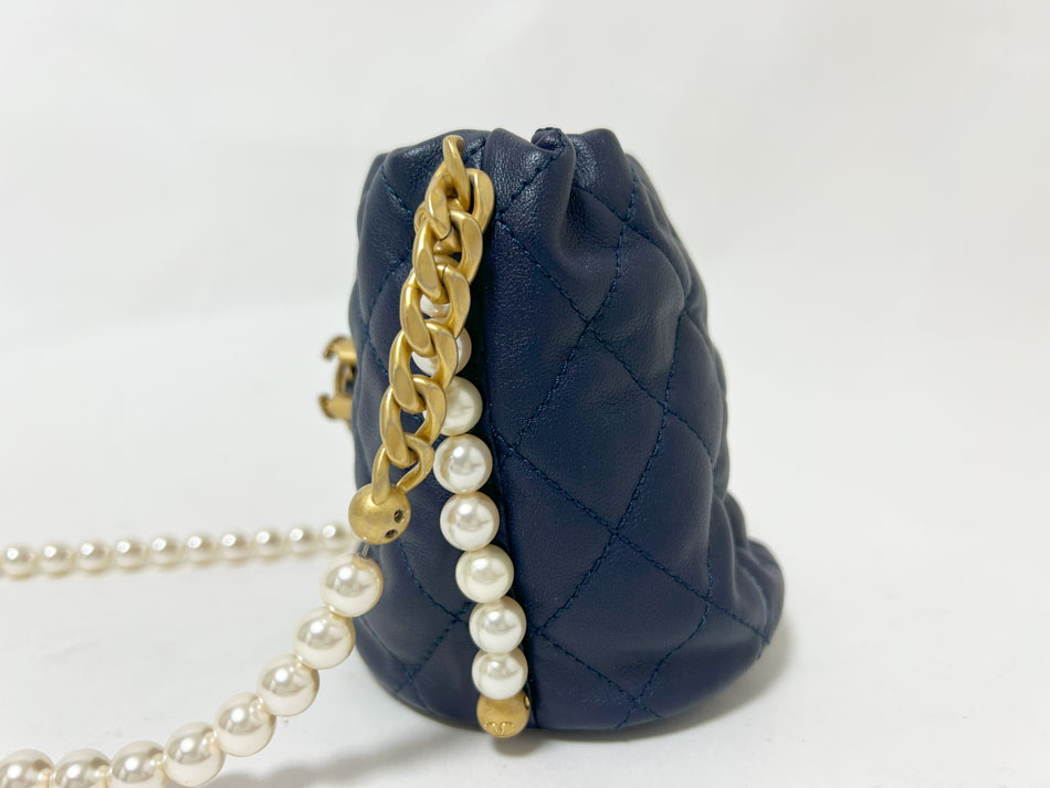 楽天市場】CHANEL シャネル マトラッセ ミニ ショルダーバッグ パール