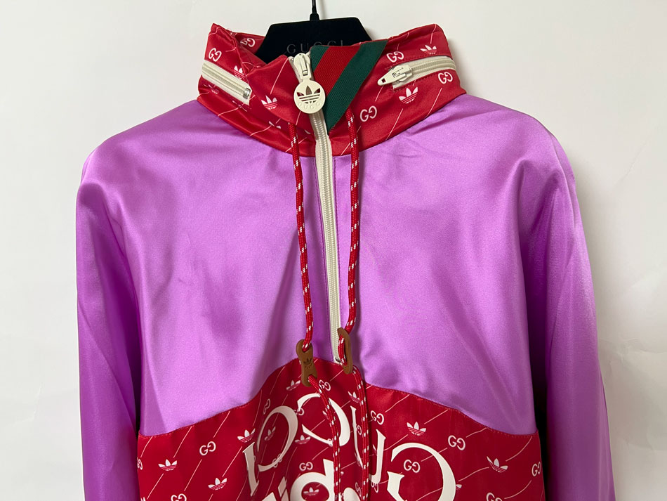 楽天市場】GUCCI adidas グッチ アディダス Nylon Acetate Jacket