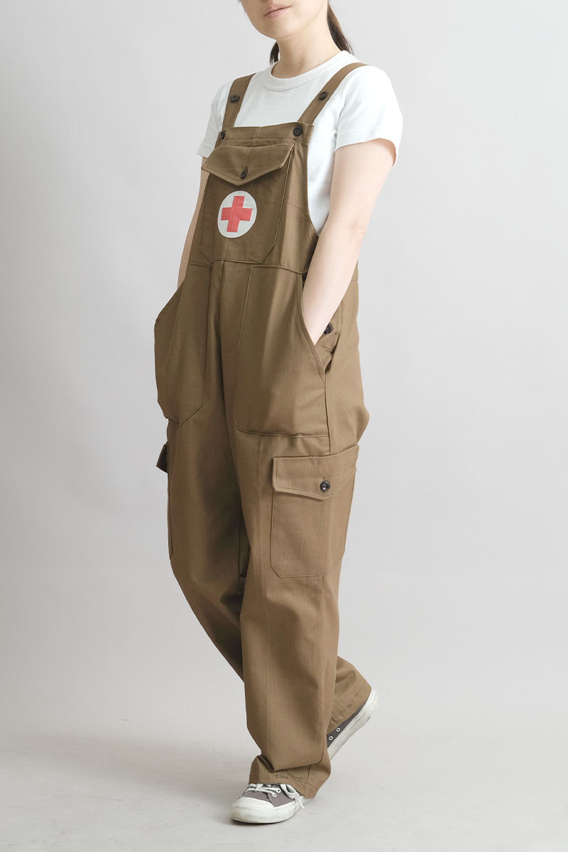 楽天市場】チェコ軍 FA ワークオーバーオール レディース ブラウン