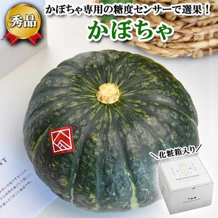 楽天市場】【 ほめられ かぼちゃ 1玉 】糖度12度以上 1.4～2kg