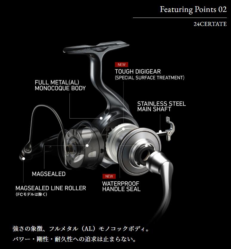 楽天市場】ダイワ/DAIWA 24セルテート FC LT2000S-H (スピニングリール
