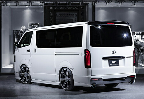 楽天市場】415COBRA BAD TAIL BAD-WHITE トヨタ ハイエース 200系用