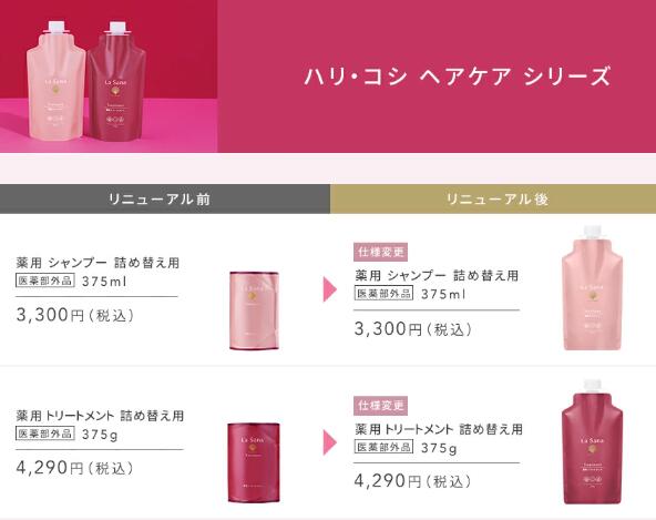 楽天市場】ラサーナ 薬用シャンプー＆トリートメント セット（空ボトル