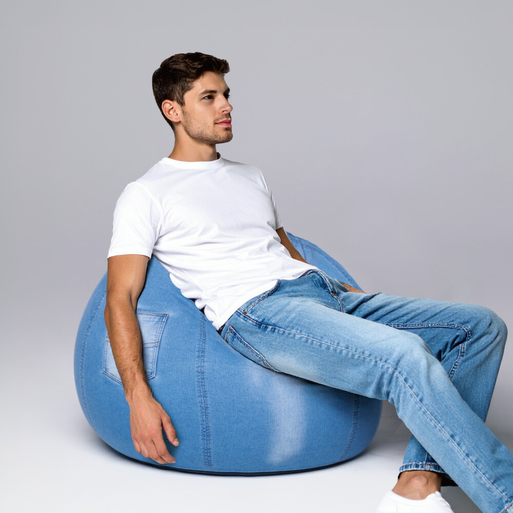 楽天市場】【ソファ送料無料】 Yogibo Drop Denim ( ヨギボー ドロップ