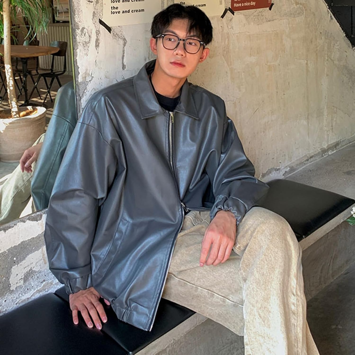 楽天市場】【20%OFFクーポン〜】PUレザー メンズ レザージャケット