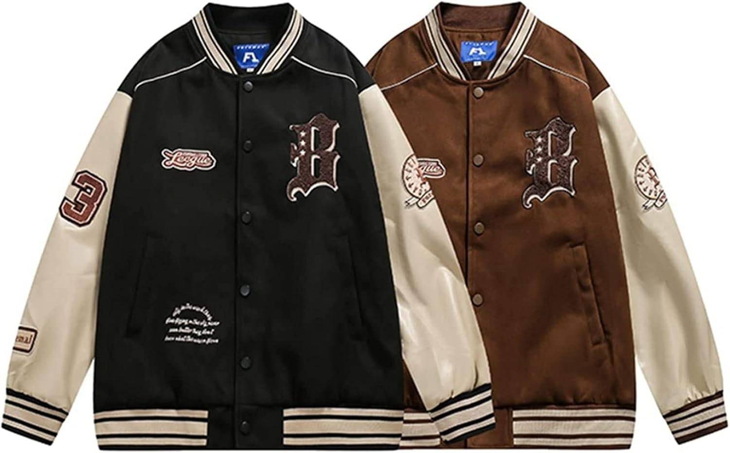 楽天市場】スタジャン メンズ ジャケット 野球服 PU革袖 パッチワーク