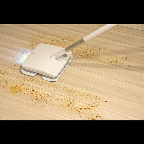 楽天市場】Livease リヴィーズ コードレス電動モップ EM-011W 水