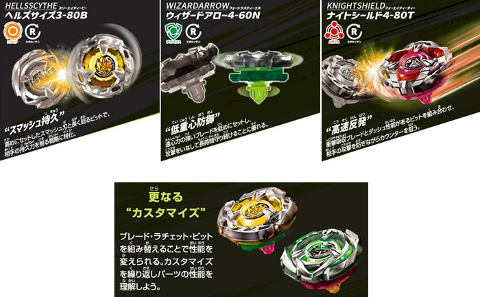 楽天市場】【送料無料!】 ベイブレードX BEYBLADE X BX-08 3on3デッキ