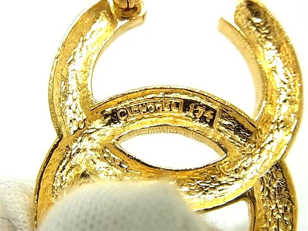 楽天市場】□極美品□ CHANEL シャネル ココマーク 174 ラインストーン