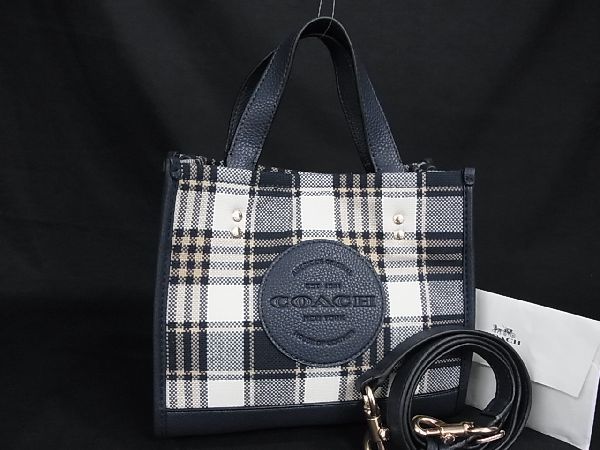 楽天市場】□新品□未使用□ COACH コーチ C8198 キャンバス×レザー