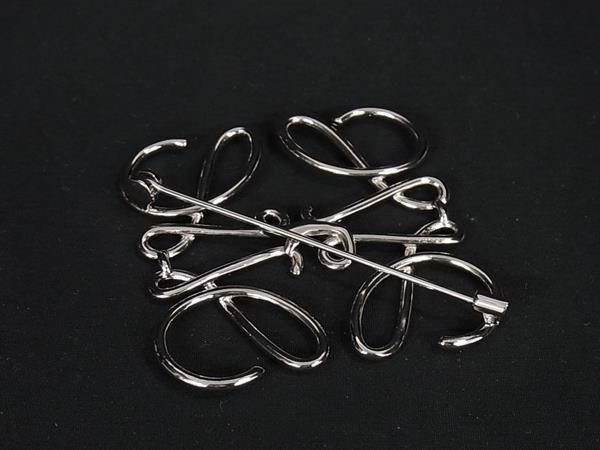 楽天市場】□極美品□ LOEWE ロエベ アナグラム ピンブローチ