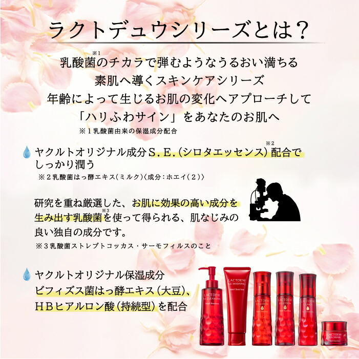 楽天市場】ヤクルト ラクトデュウ S．E．シリーズ 4点セット