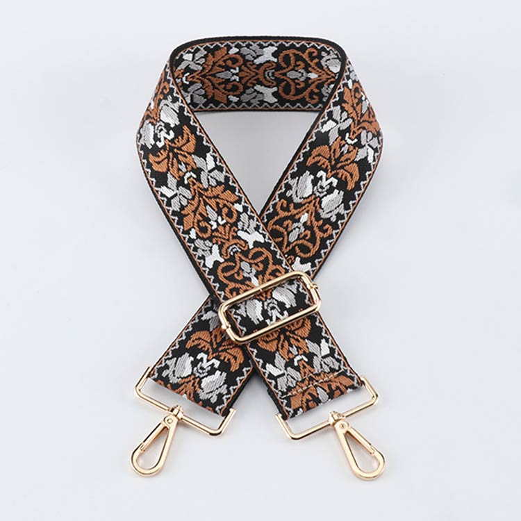 楽天市場】ショルダーベルト 単品 幅広 かわいい 刺繍 太め 編み込み