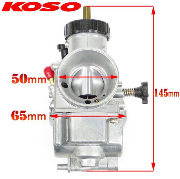 楽天市場】【送料無料】【円柱スロットルバルブ】KOSO 28mmビッグ