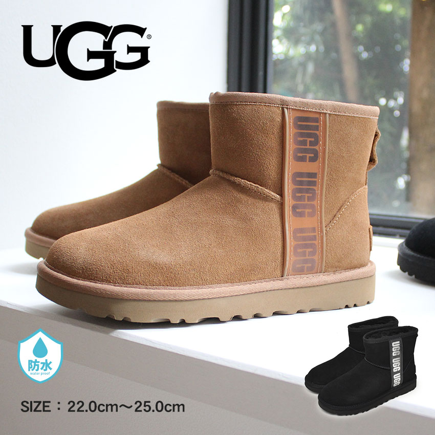 楽天市場】アグ クラシックミニサイドロゴII UGG ブーツ レディース