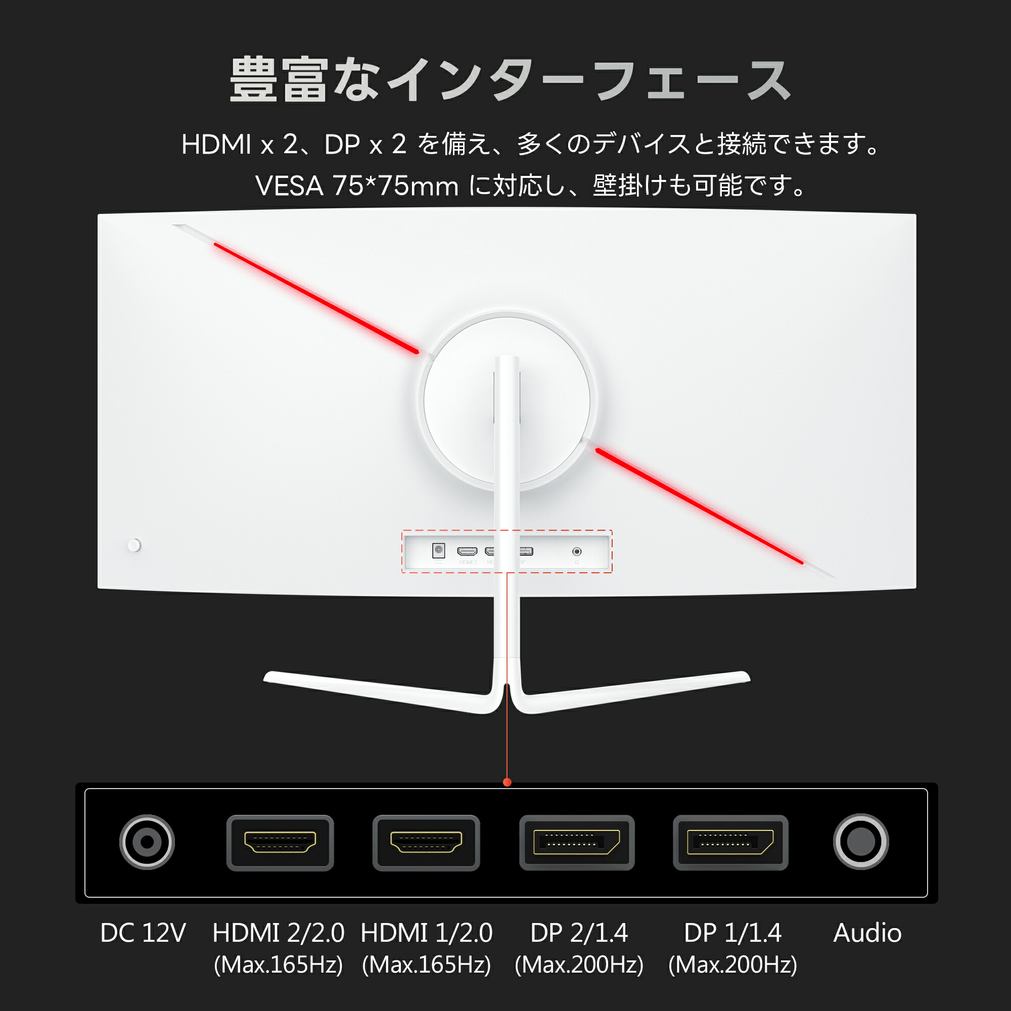 楽天市場】【レビューキャンペーン】Z-EDGE 湾曲ゲーミングモニター